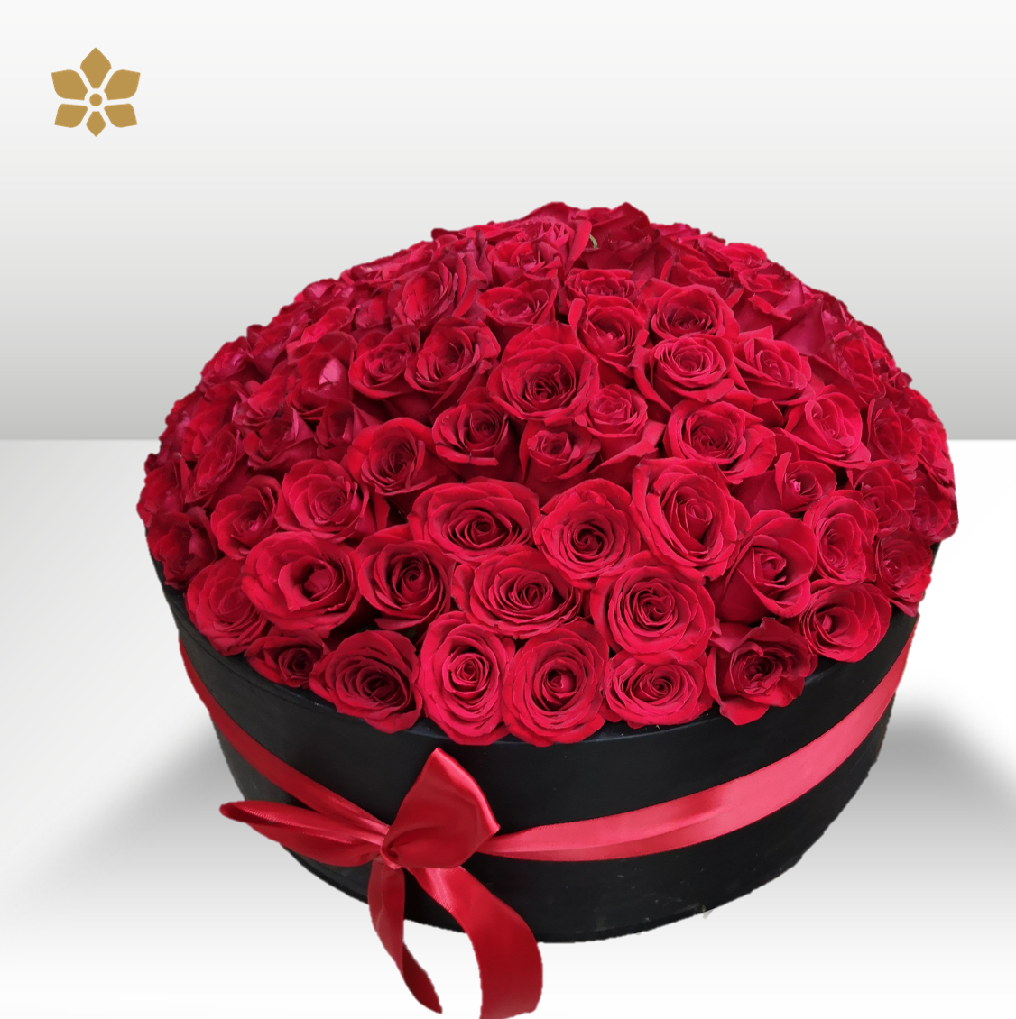 Maxi Caja de 120 Rosas